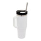 Thor 40 oz Eco-Friendly Straw Tumbler - White