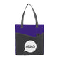 Rivers Pocket Non-Woven Convention Tote - Purple