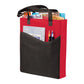 Rivers Pocket Non-Woven Convention Tote - Red