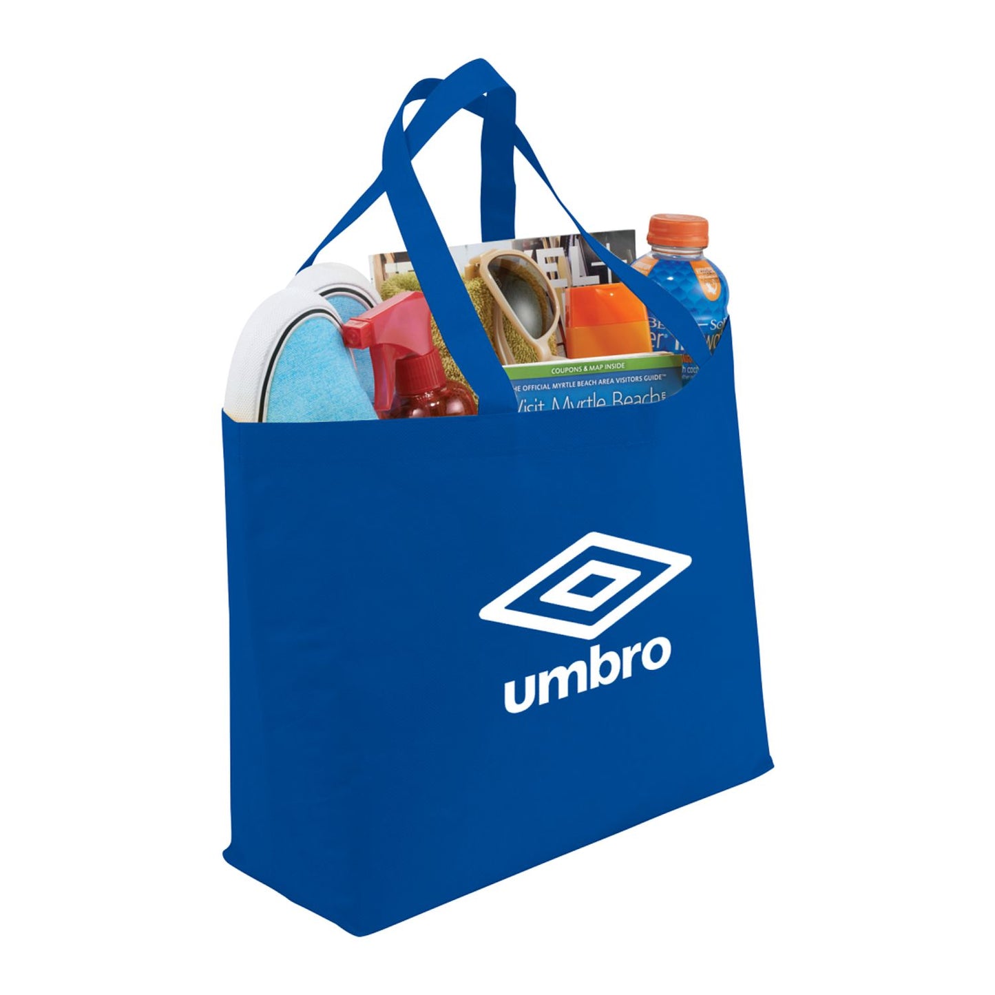 Big Boy Non-Woven Shopper Tote - Royal Blue