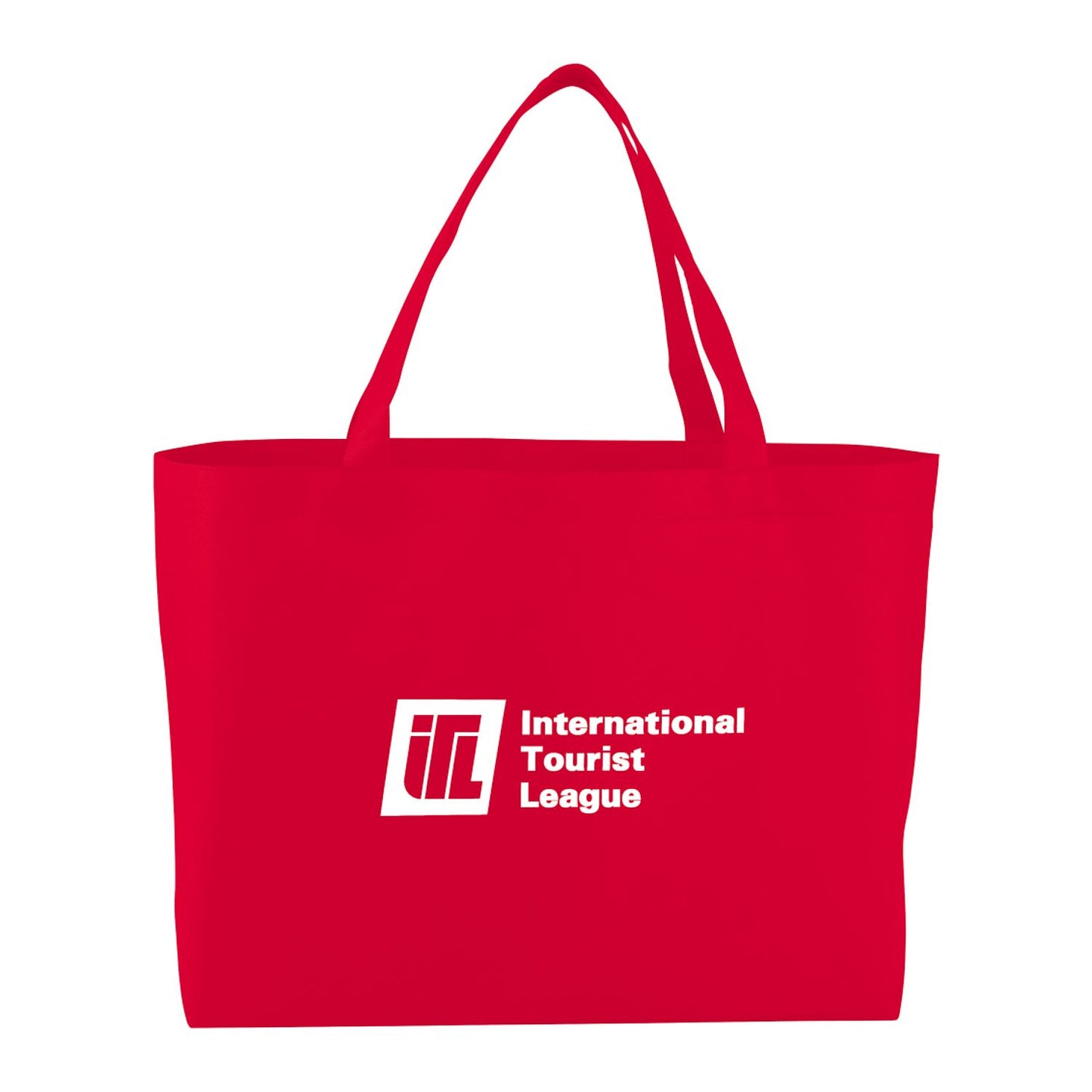 Big Boy Non-Woven Shopper Tote - Red