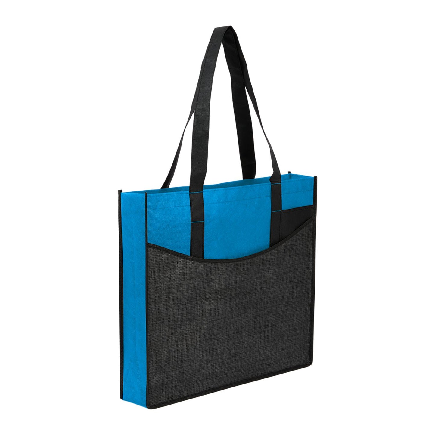 Brooke Recycled Non-Woven Convention Tote - Process Blue