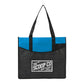 Brooke Recycled Non-Woven Convention Tote - Process Blue