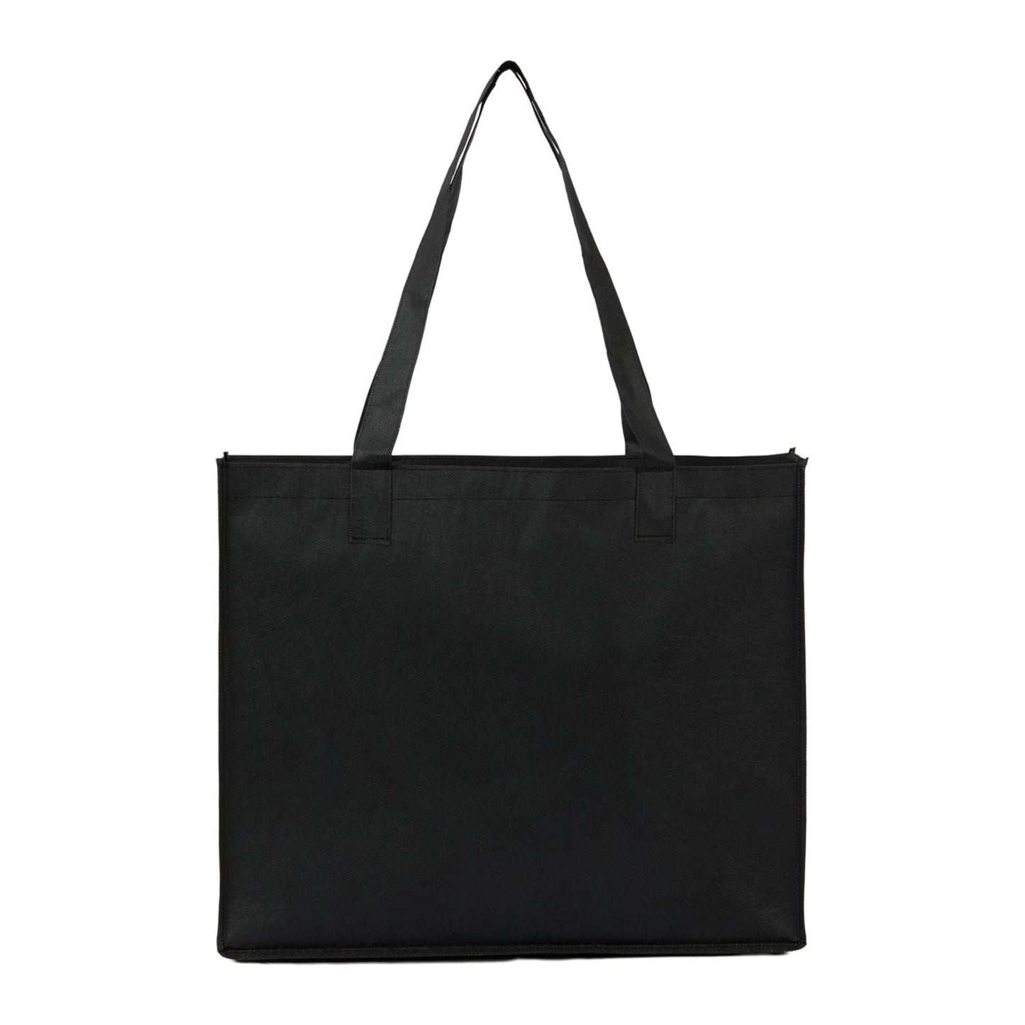 Brooke Recycled Non-Woven Convention Tote - Black