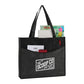 Brooke Recycled Non-Woven Convention Tote - Black