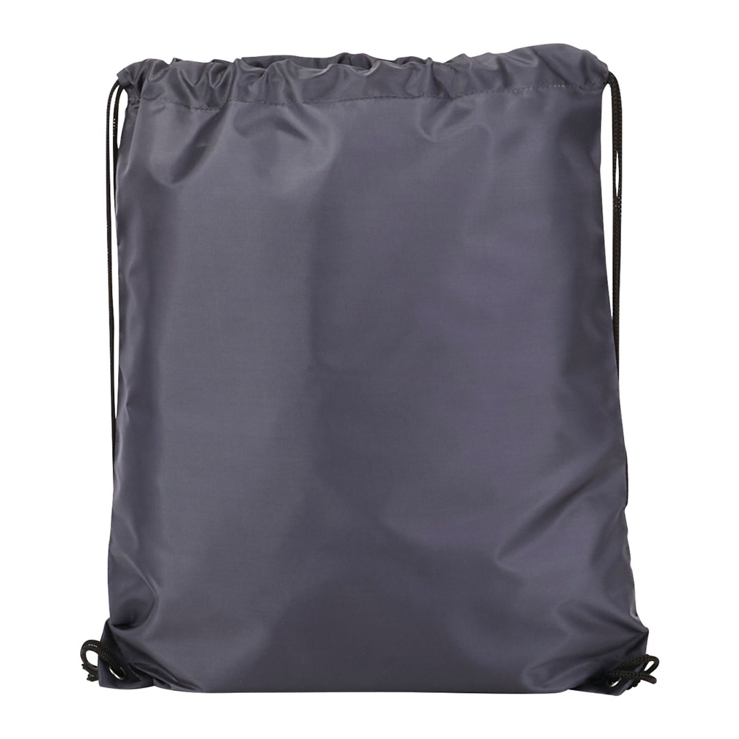 Oriole Polyester Drawstring Bag - Charcoal