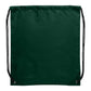 Oriole Polyester Drawstring Bag - Hunter Green