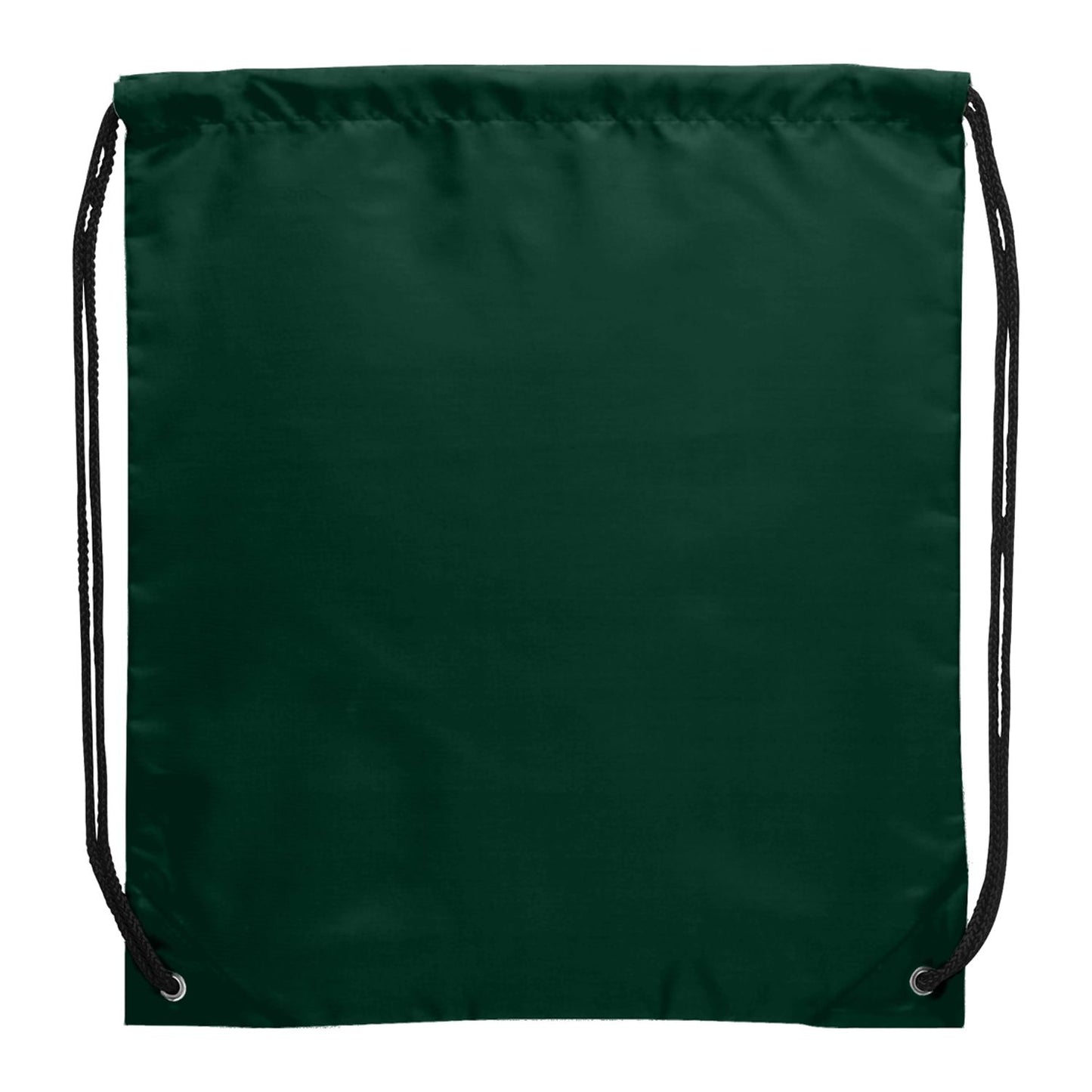 Oriole Polyester Drawstring Bag - Hunter Green