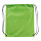 Oriole Polyester Drawstring Bag - Lime Green