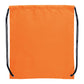 Oriole Polyester Drawstring Bag - Orange