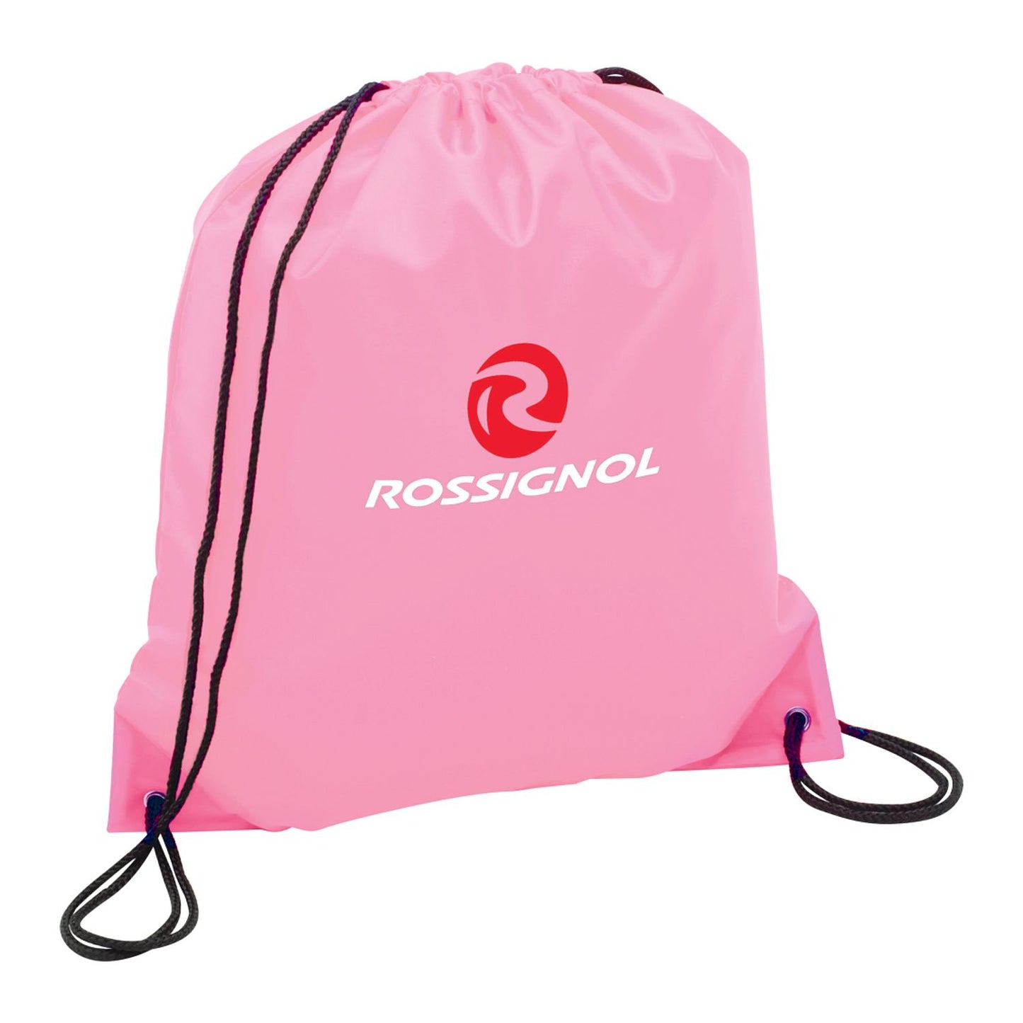 Oriole Polyester Drawstring Bag - Pink