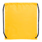 Oriole Polyester Drawstring Bag - Yellow