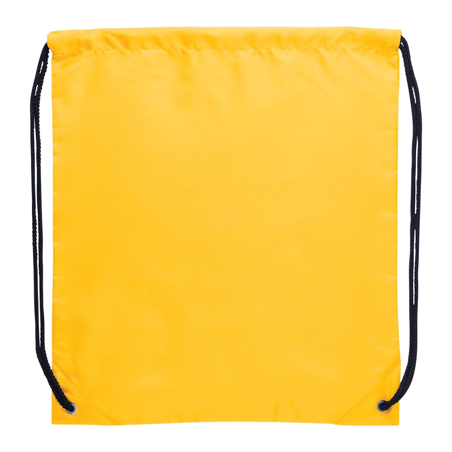 Oriole Polyester Drawstring Bag - Yellow