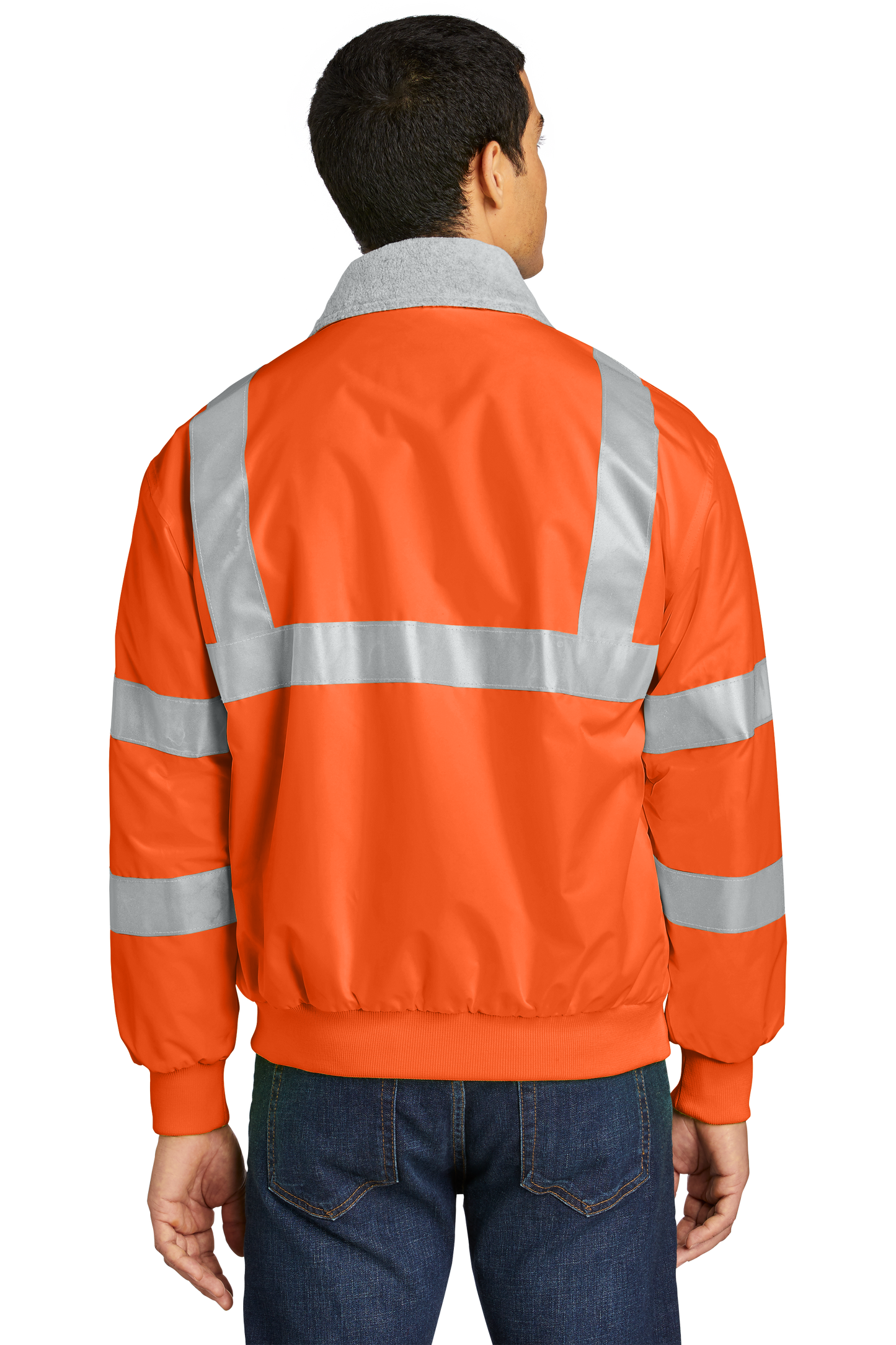 Port Authority® Enhanced Visibility Challenger™ Jacket with Reflective Taping - Safety Orange