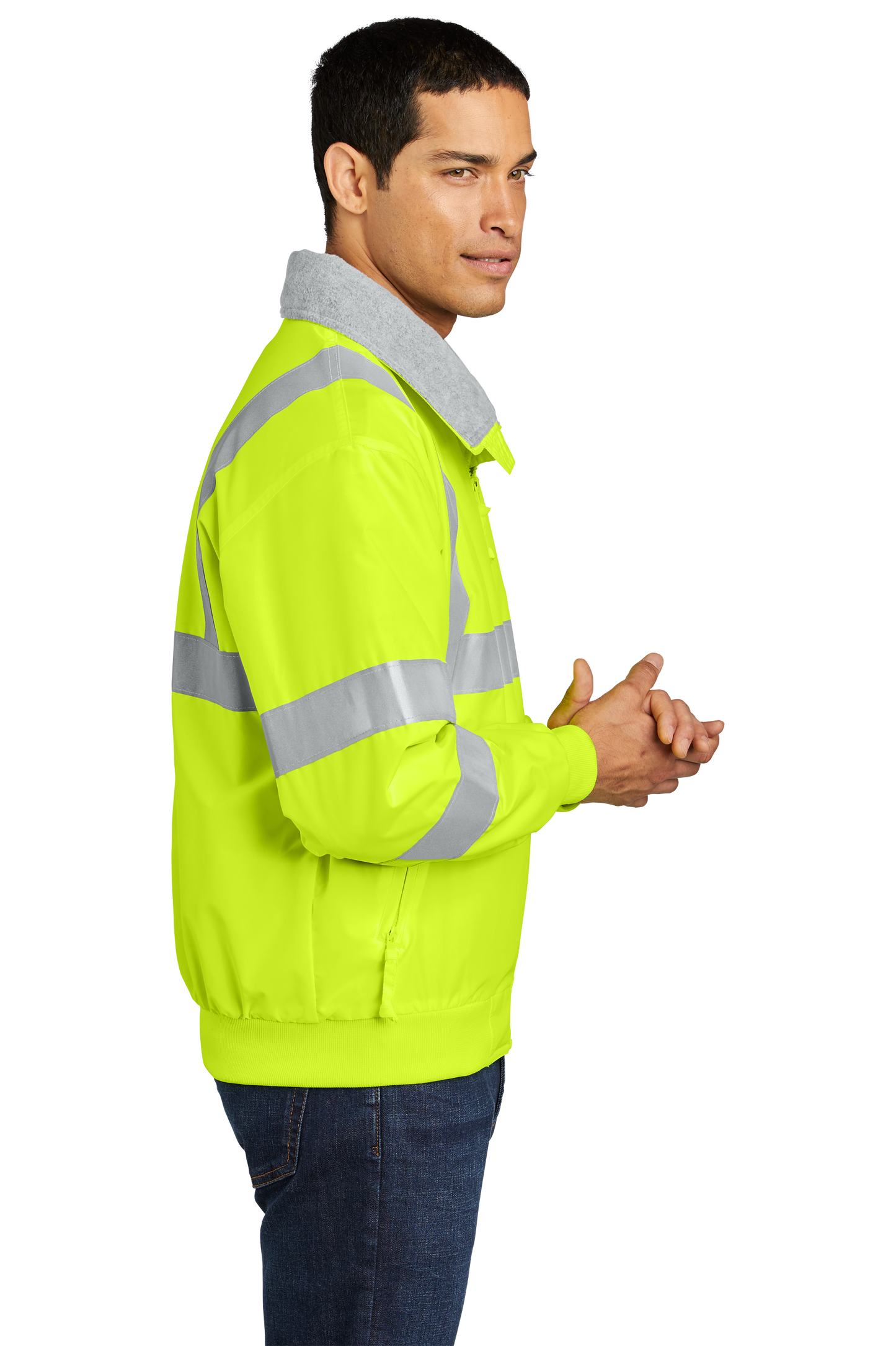 Port Authority® Enhanced Visibility Challenger™ Jacket with Reflective Taping - Safety Yellow/Reflective