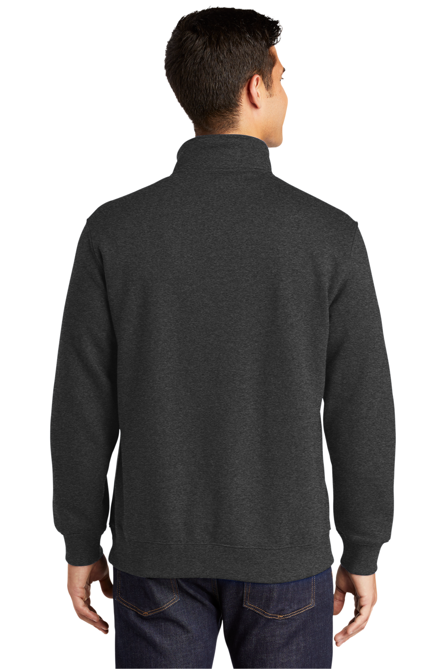 Sport-Tek® 1/4-Zip Sweatshirt - Graphite Heather