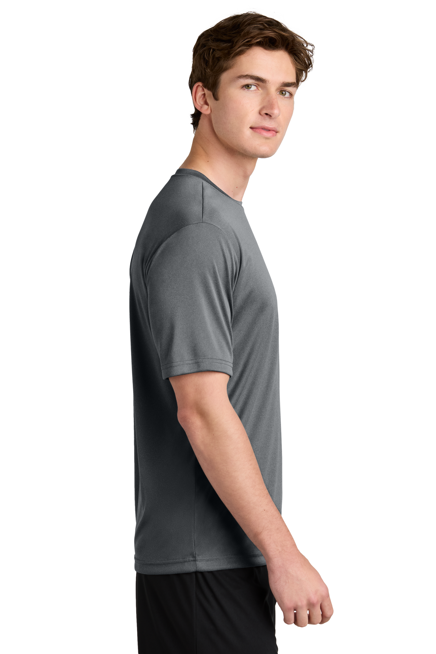 Sport-Tek® PosiCharge® Competitor™ Tee - Iron Grey Heather