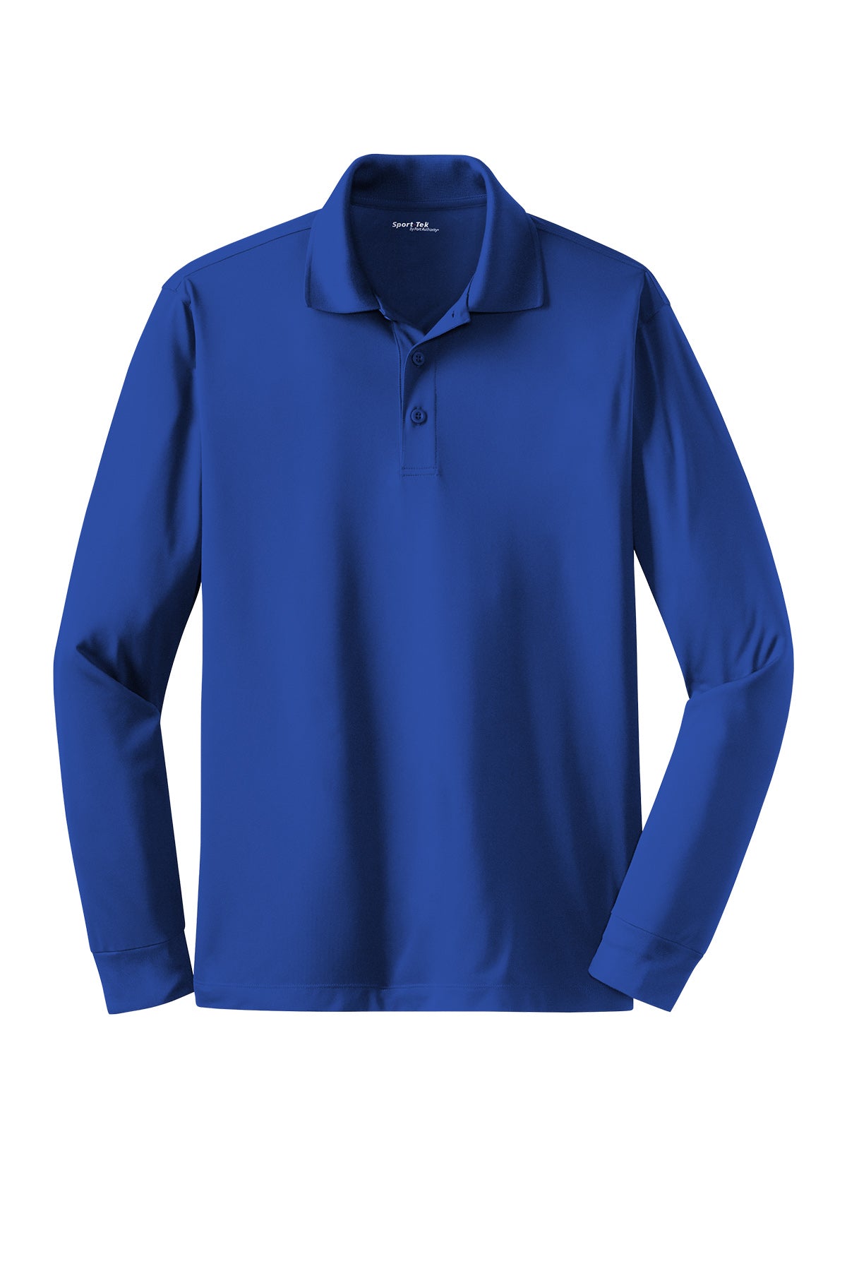 Sport-Tek® Long Sleeve Micropique Sport-Wick® Polo - True Royal