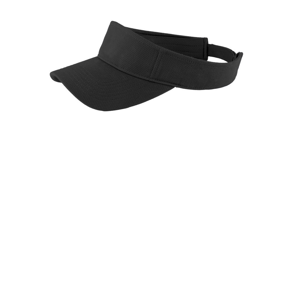 Sport-Tek® PosiCharge® RacerMesh® Visor - Black