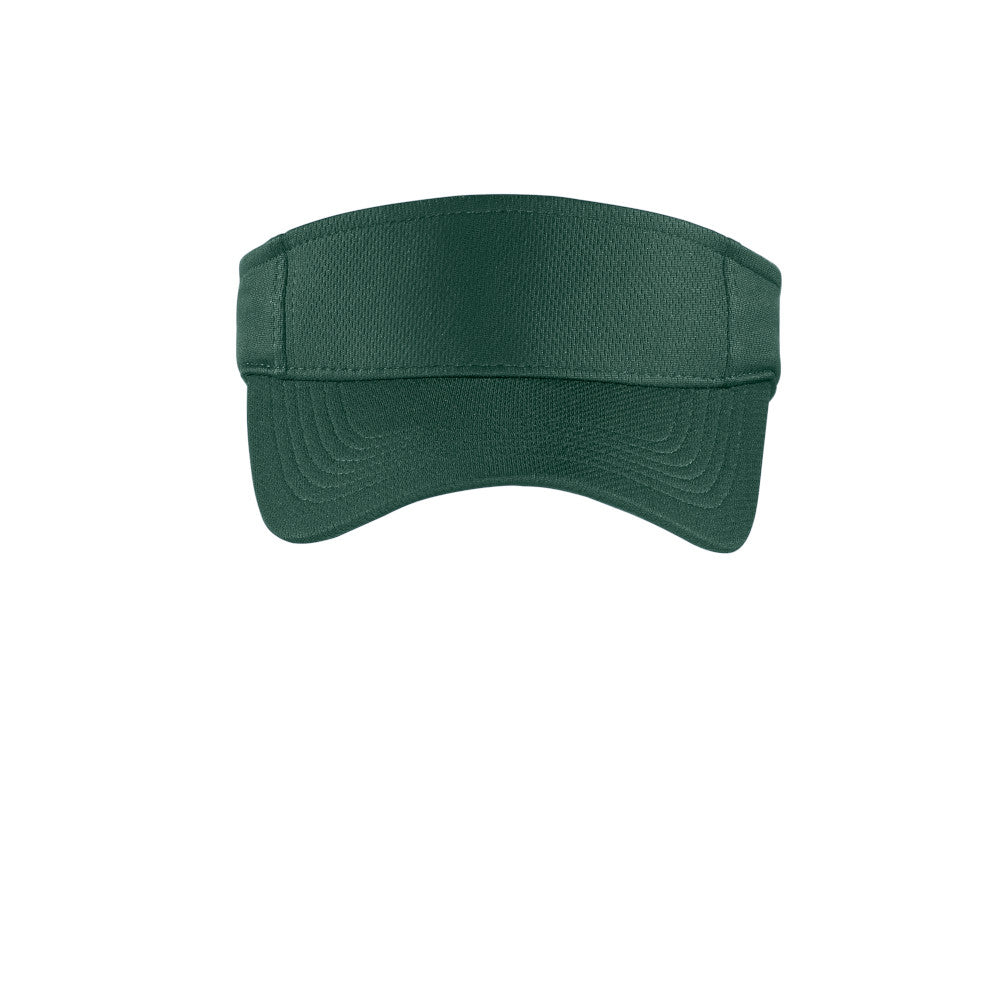 Sport-Tek® PosiCharge® RacerMesh® Visor - Dark Forest Green