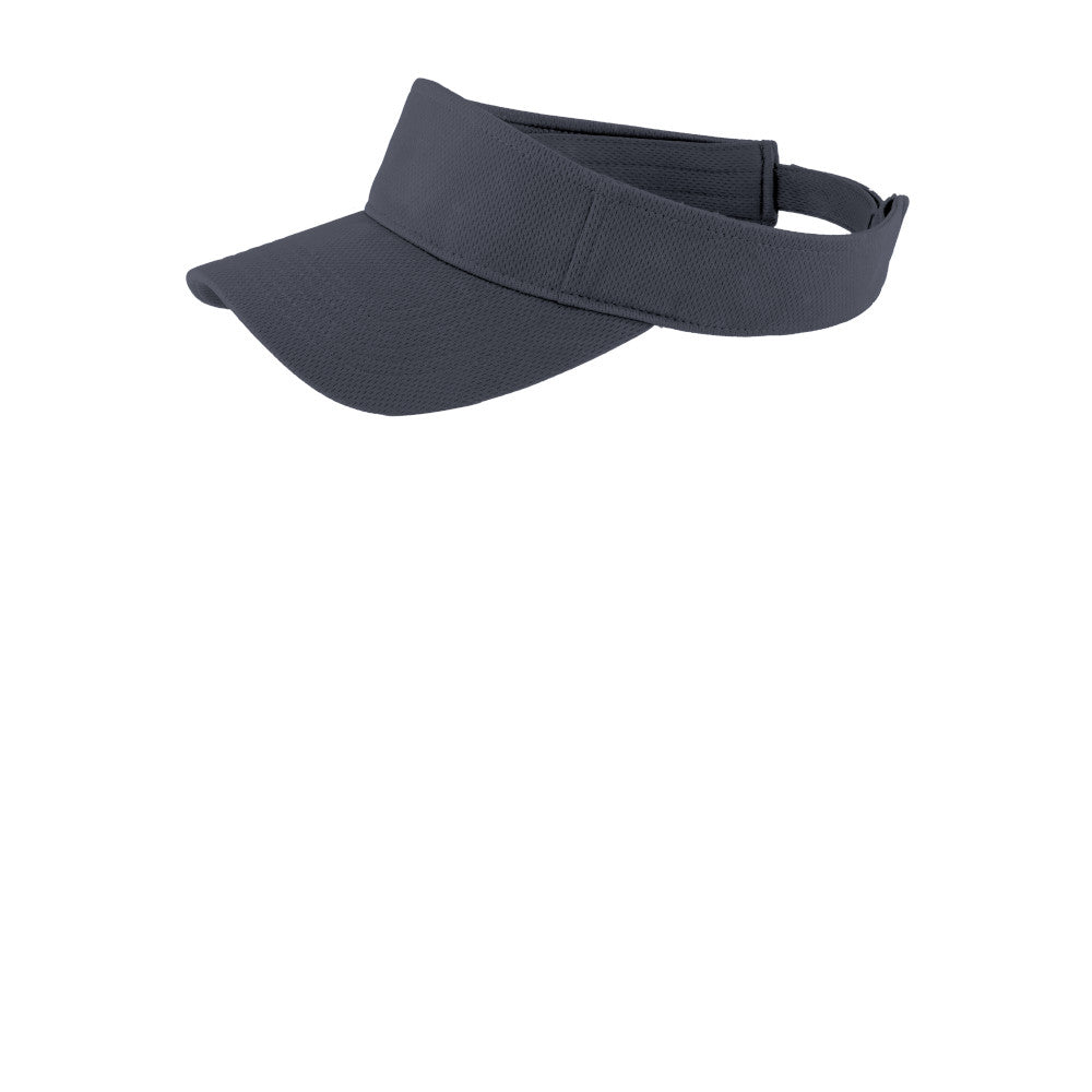 Sport-Tek® PosiCharge® RacerMesh® Visor - Graphite