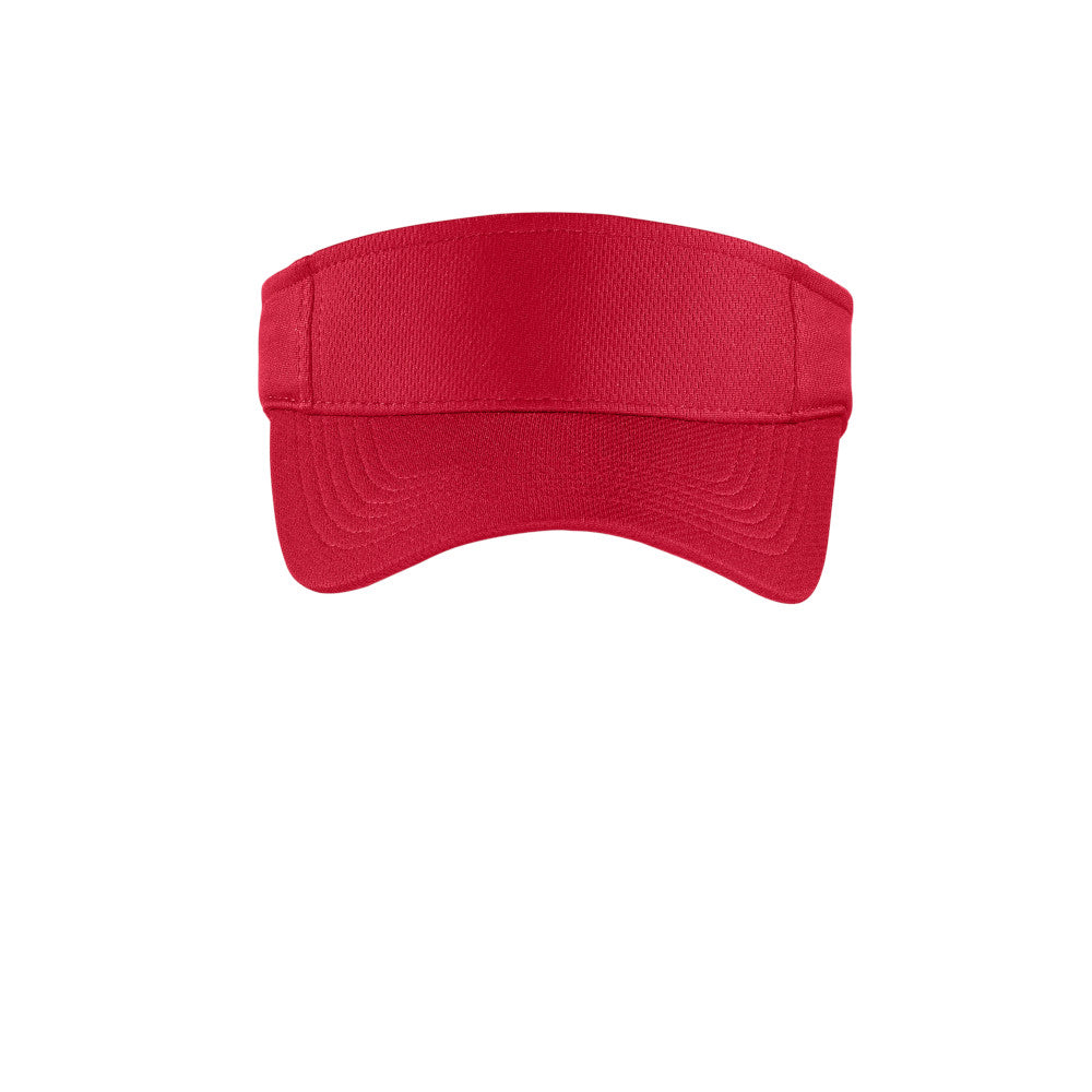 Sport-Tek® PosiCharge® RacerMesh® Visor - True Red