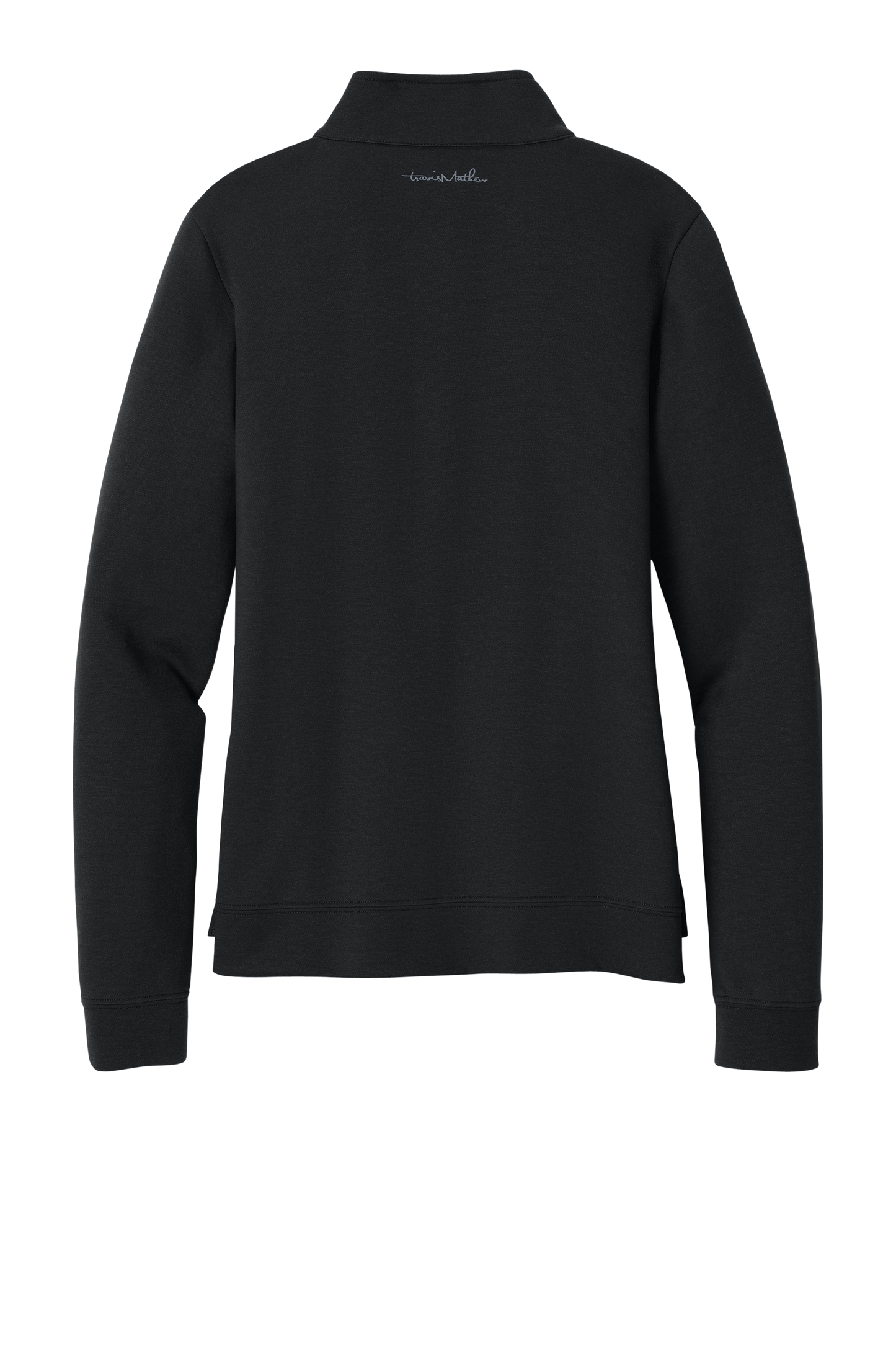 TravisMathew Women’s Coveside 1/2-Zip - Black