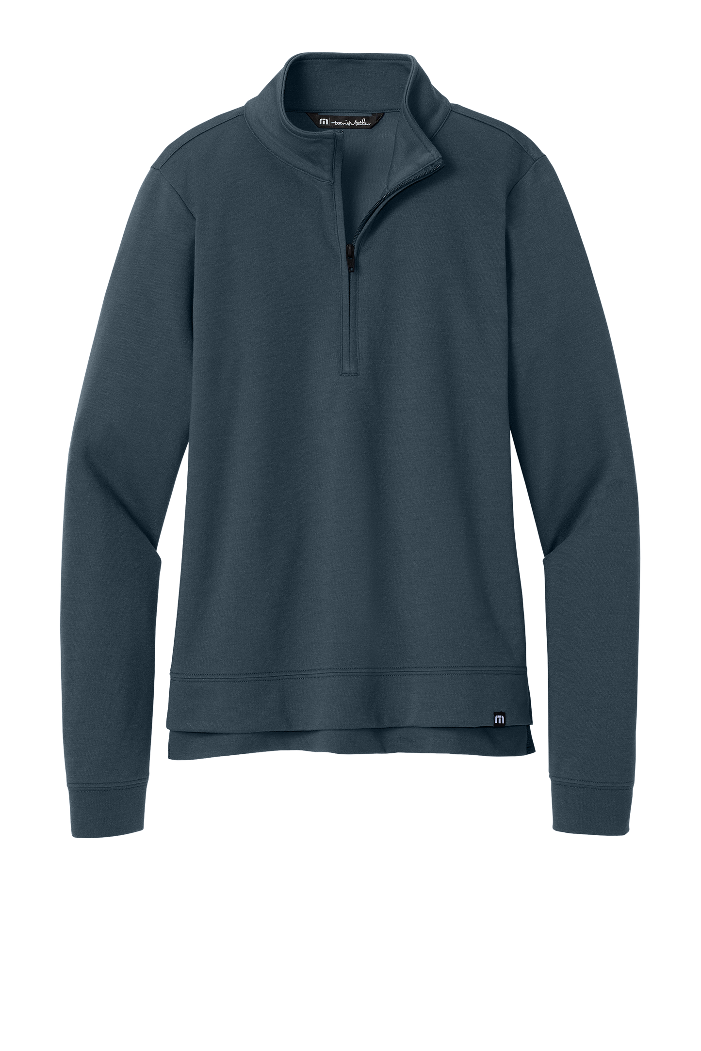 TravisMathew Women’s Coveside 1/2-Zip - Blue Nights