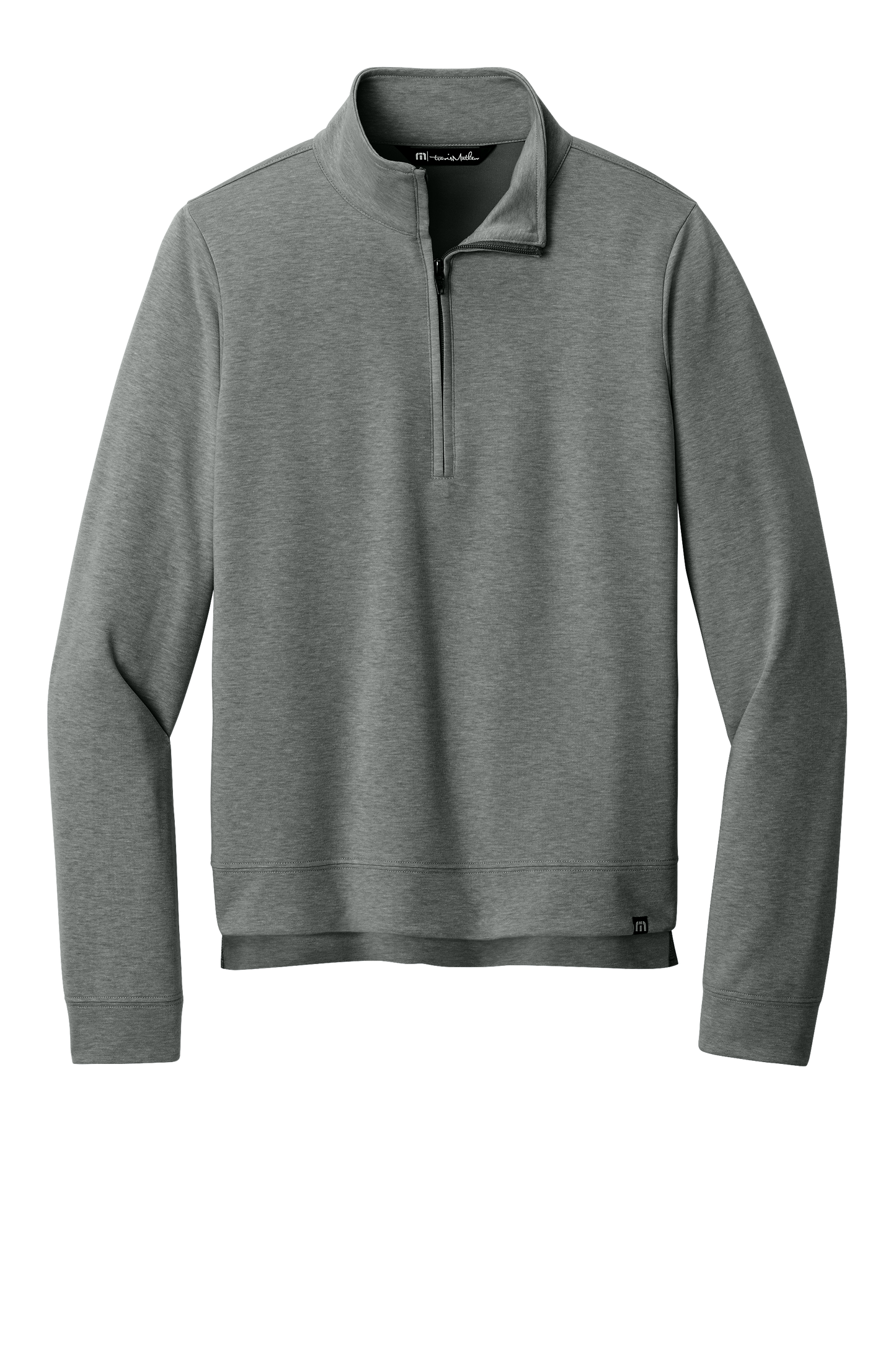 TravisMathew Women’s Coveside 1/2-Zip - Dark Grey Heather