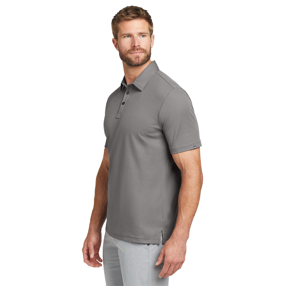 TravisMathew Oceanside Solid Polo - Quiet Shade Grey