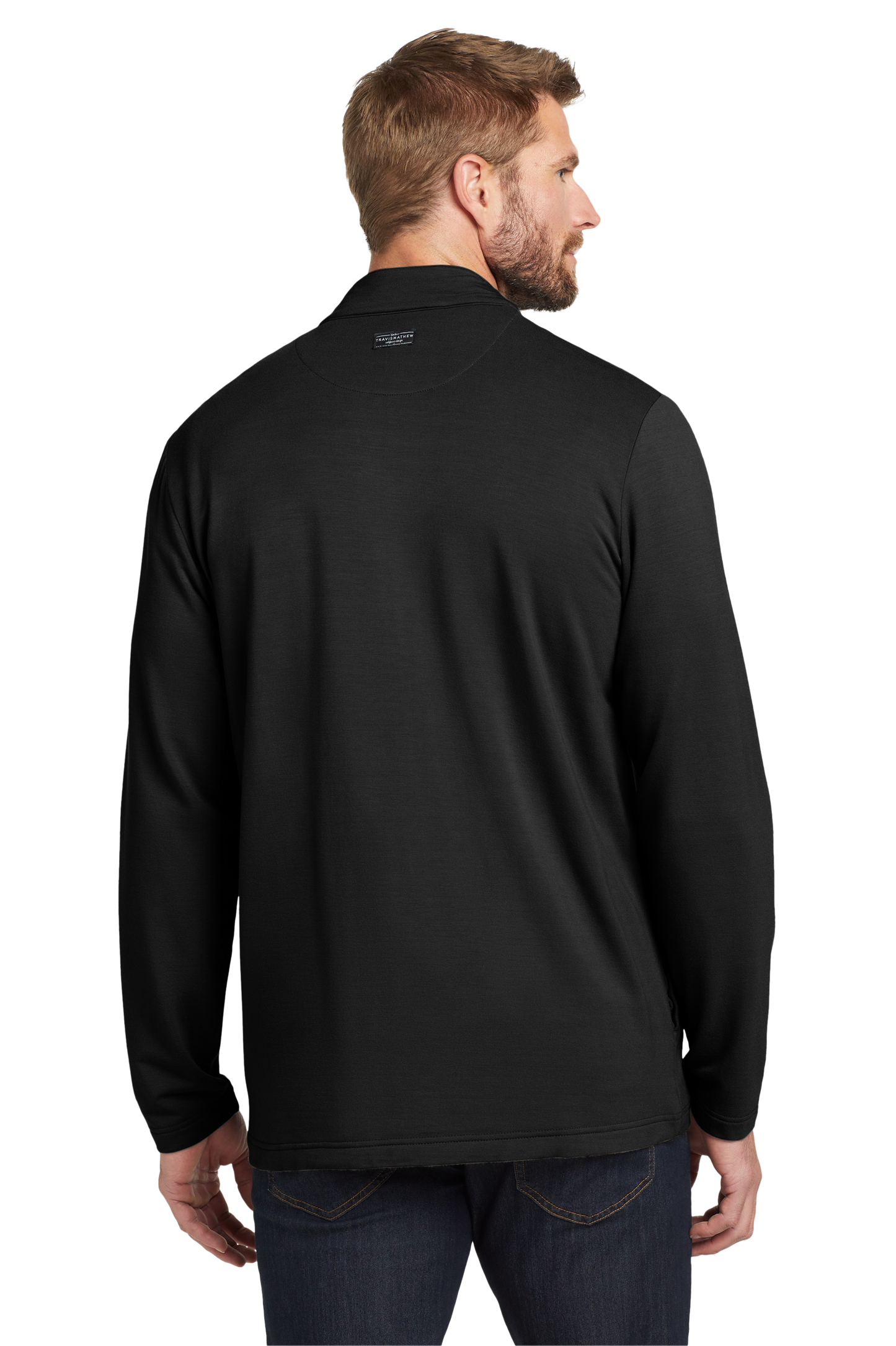 TravisMathew Newport Full-Zip Fleece - Black