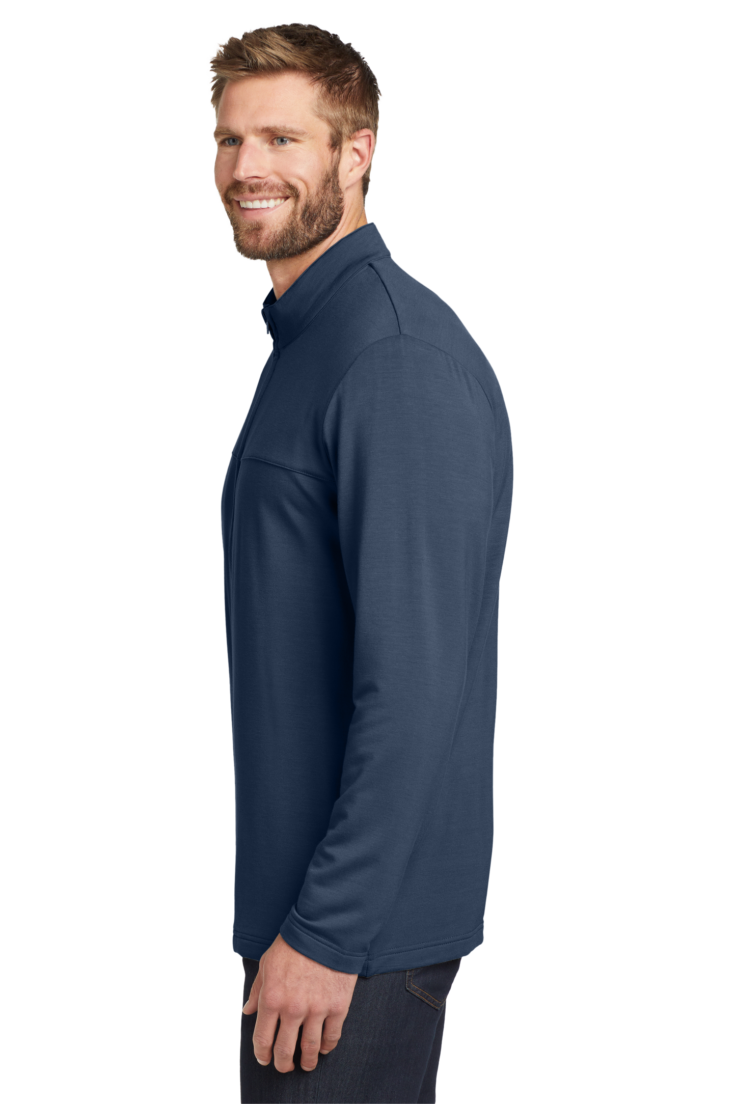 TravisMathew Newport Full-Zip Fleece - Blue Nights