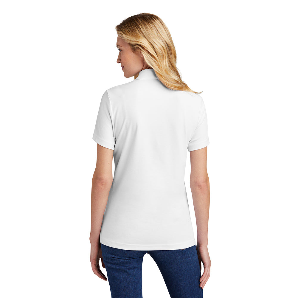 TravisMathew Ladies Oceanside Solid Polo - White