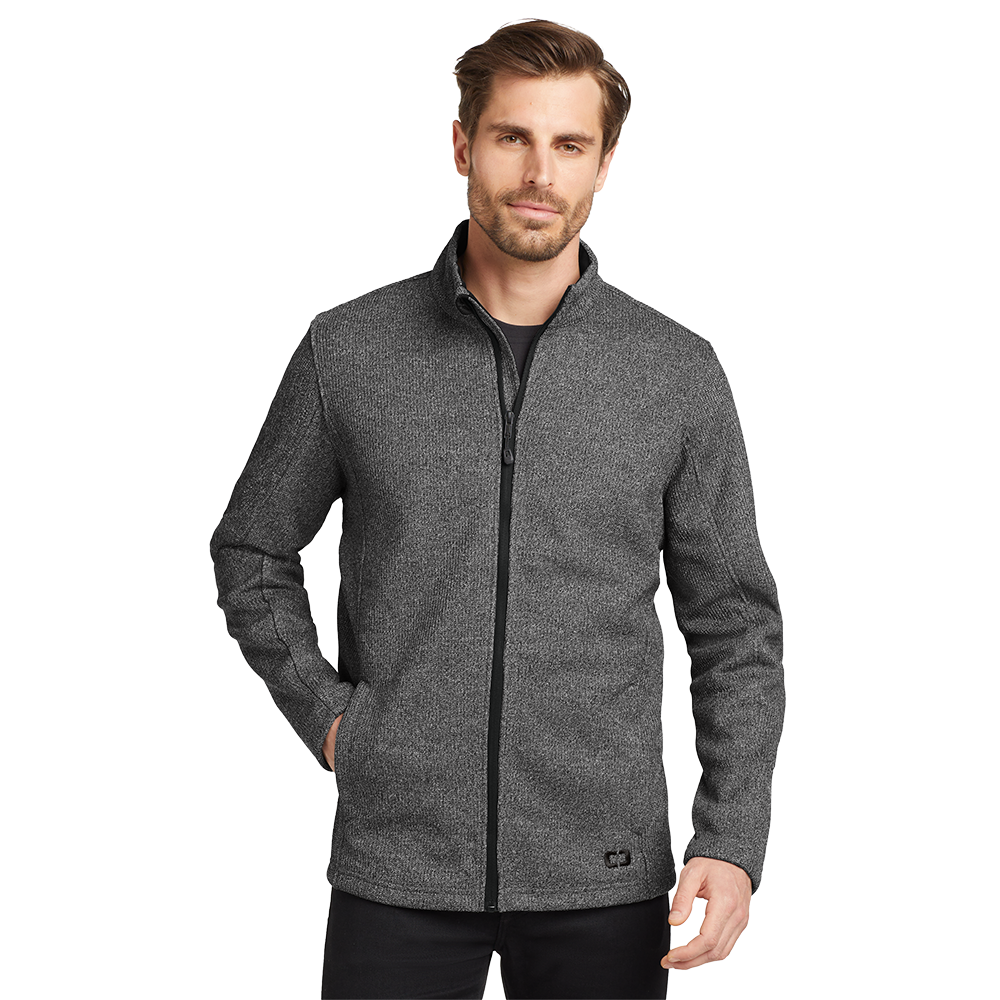 OGIO ® Grit Fleece Jacket - Diesel Grey Heather