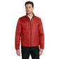 Port Authority® Packable Puffy Jacket - Fire Red / Graphite