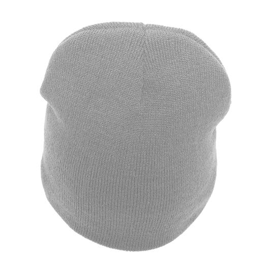 Pacific Headwear Basic Knit Beanie - Silver