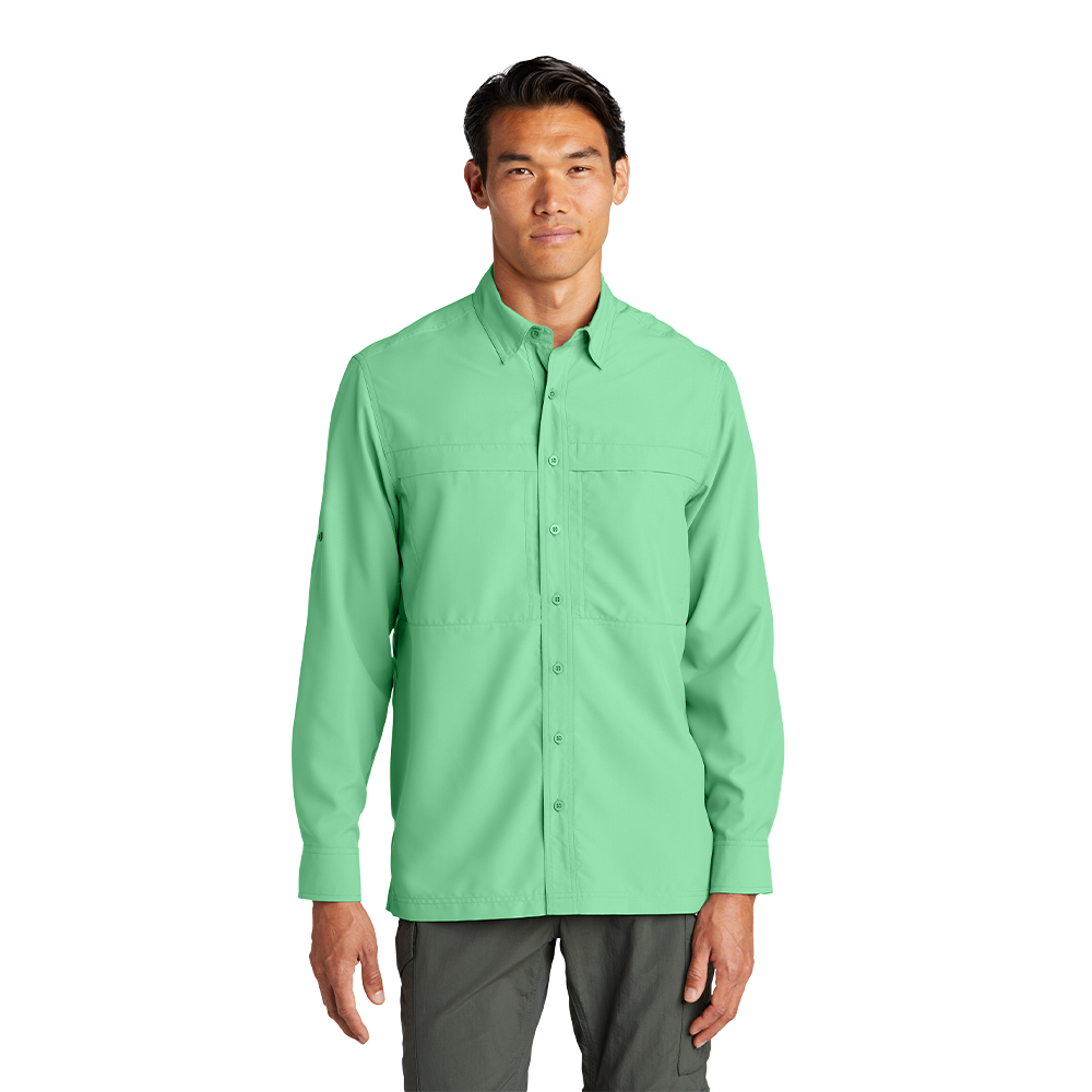 Port Authority® Long Sleeve UV Daybreak Shirt - Bright Seafoam