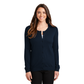 Port Authority® Women's Cardigan Sweater - Navy