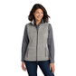 Port Authority ® Women's Sweater Fleece Vest - Grey Heather