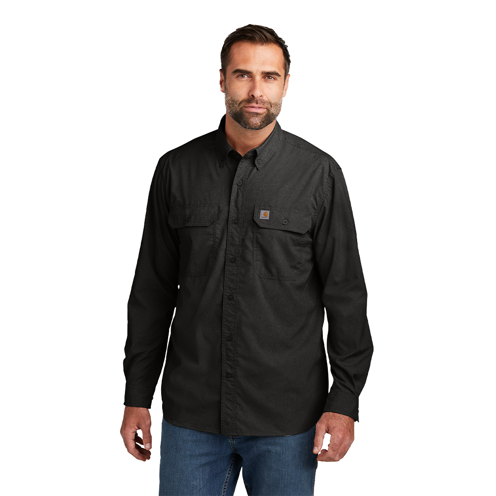 Carhartt Force® Solid Long Sleeve Shirt - Black