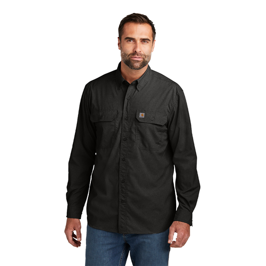 Carhartt Force® Solid Long Sleeve Shirt - Black