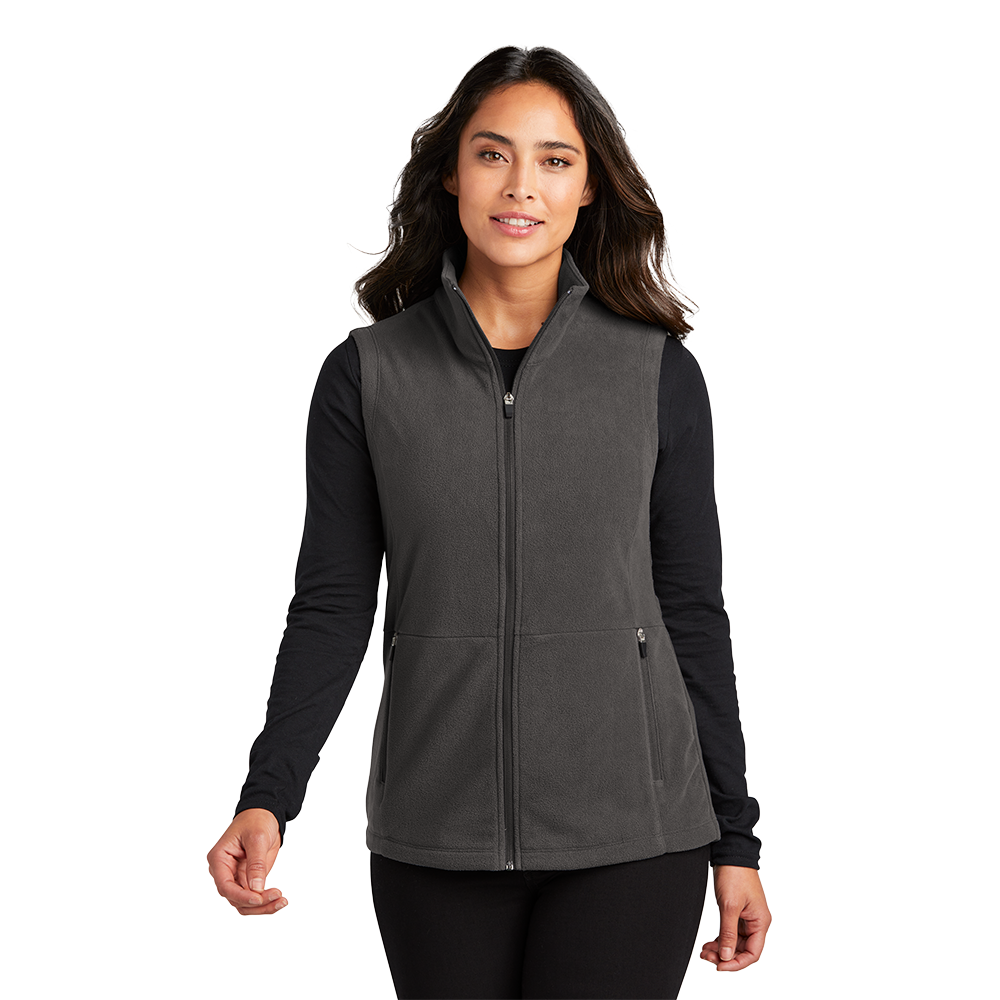 Port Authority® Women's Accord Microfleece Vest - Pewter