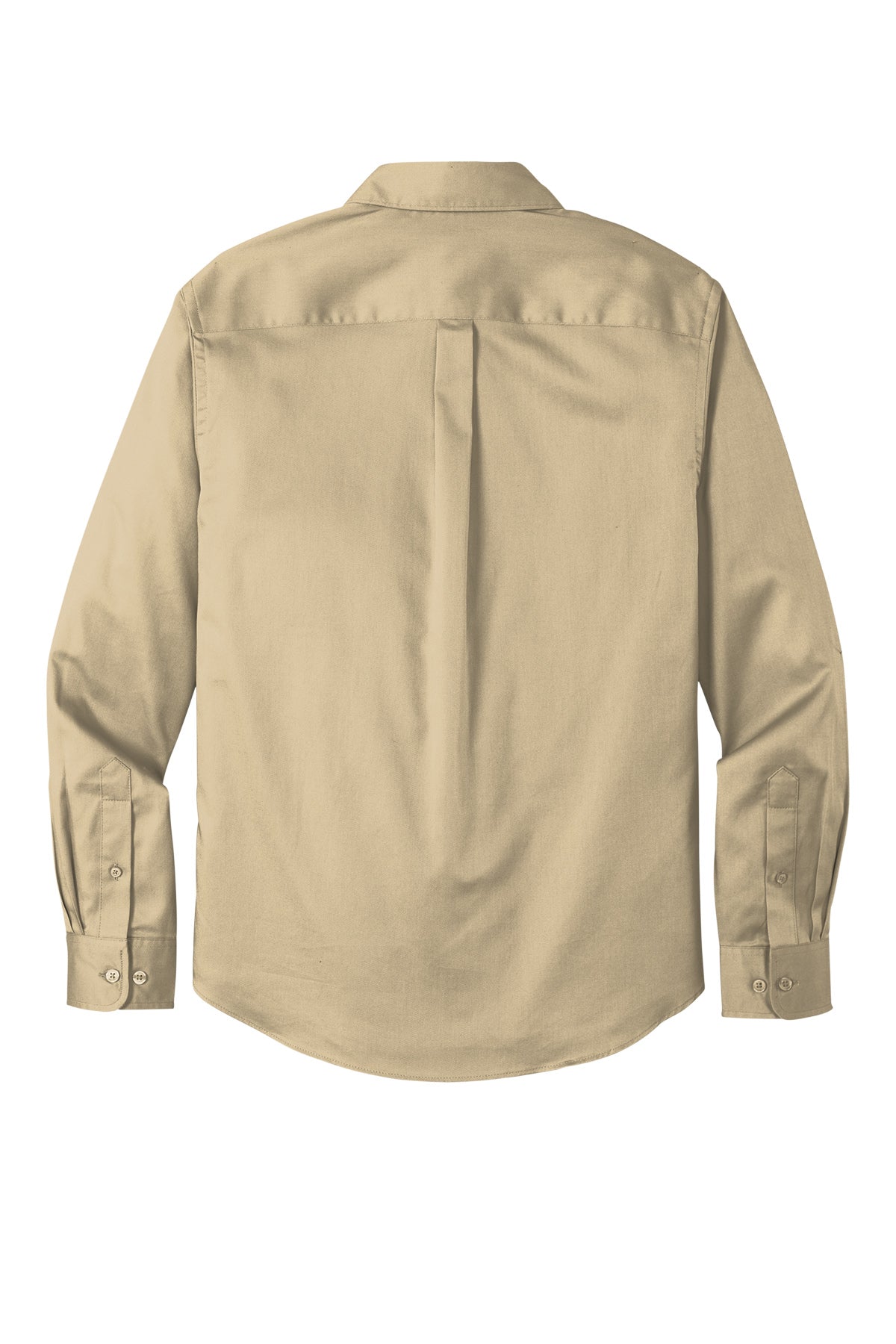 Port Authority® Long Sleeve SuperPro React™ Twill Shirt - Wheat