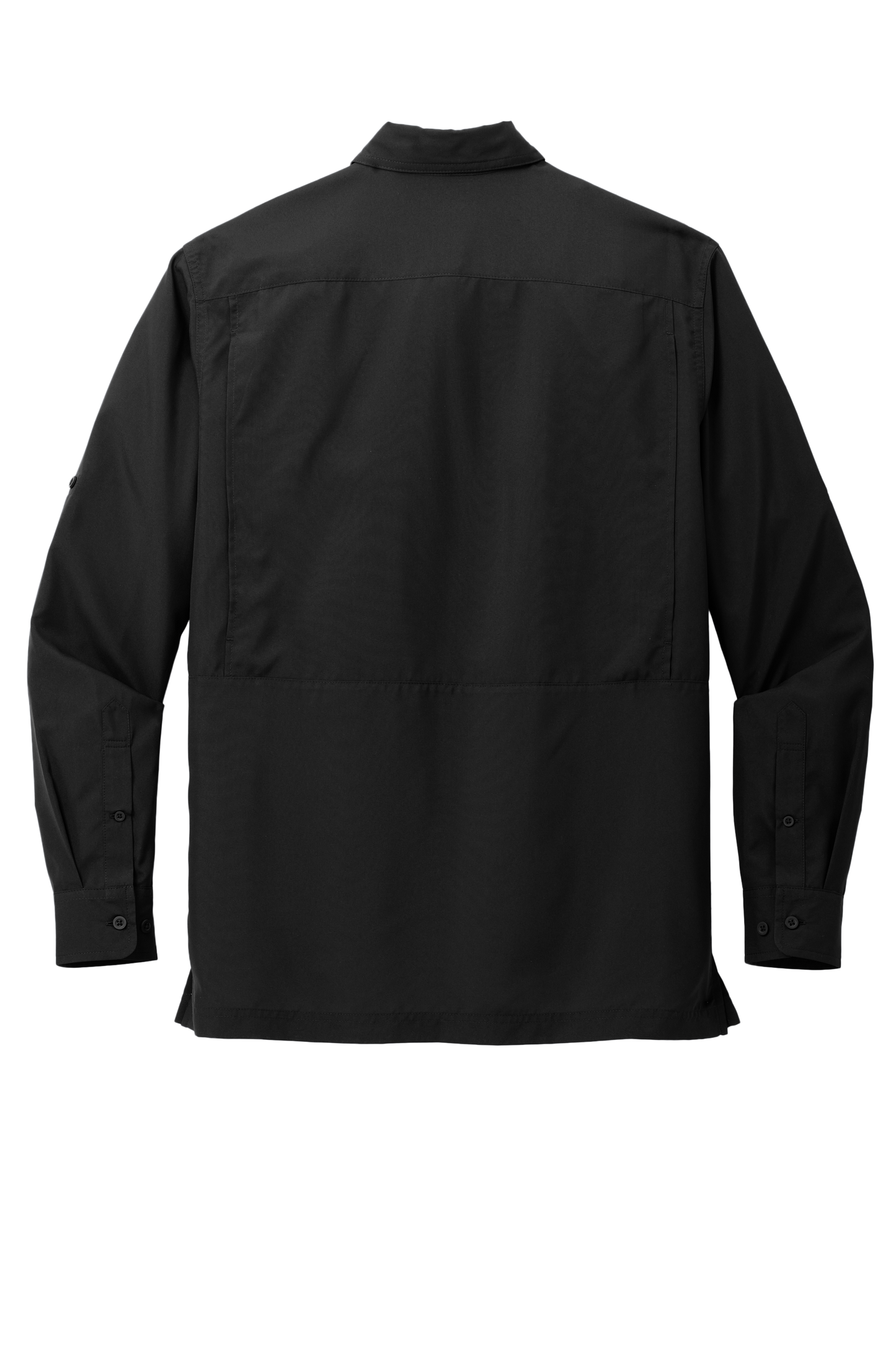 Port Authority® Long Sleeve UV Daybreak Shirt - Deep Black