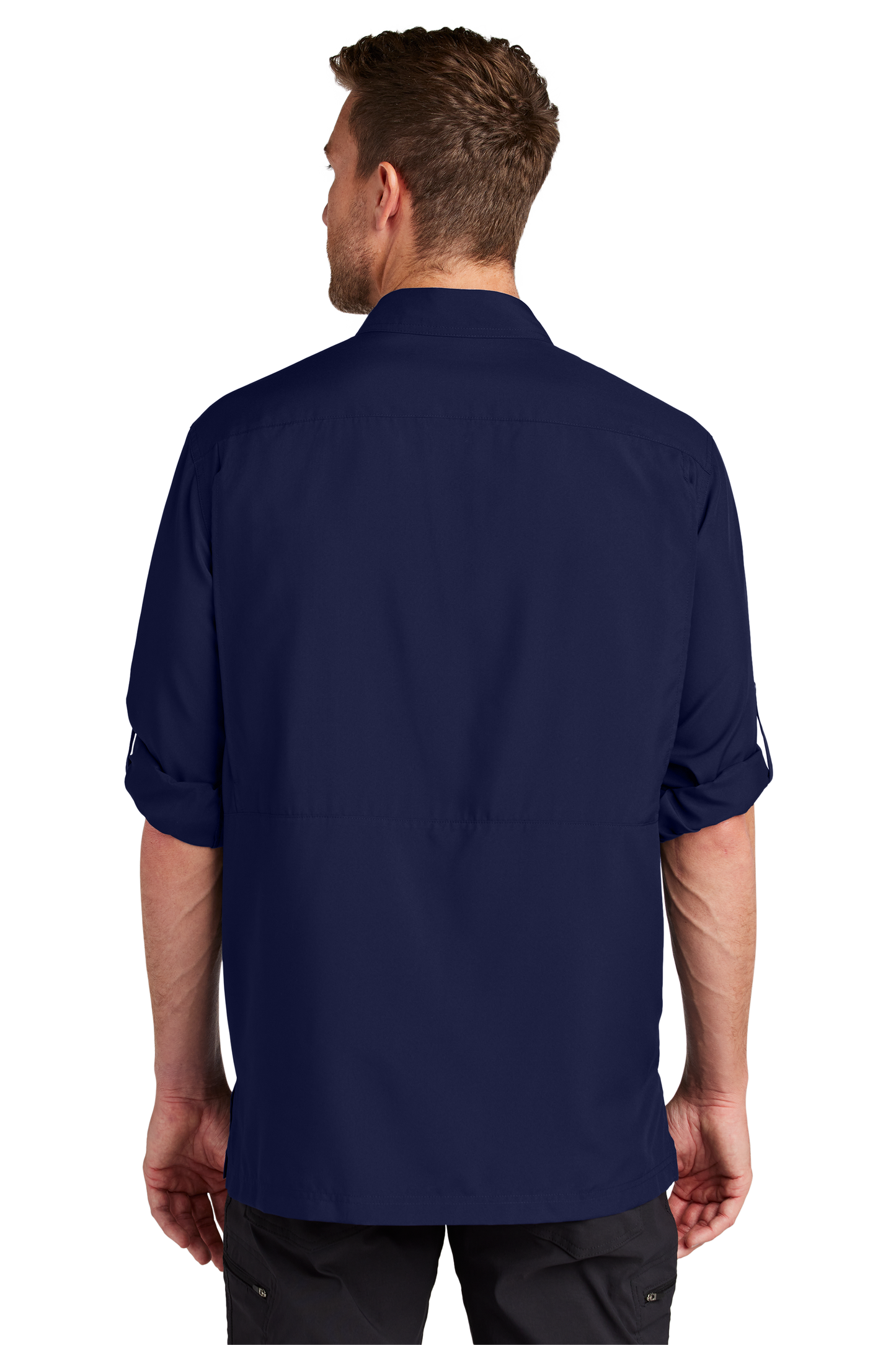 Port Authority® Long Sleeve UV Daybreak Shirt - True Navy