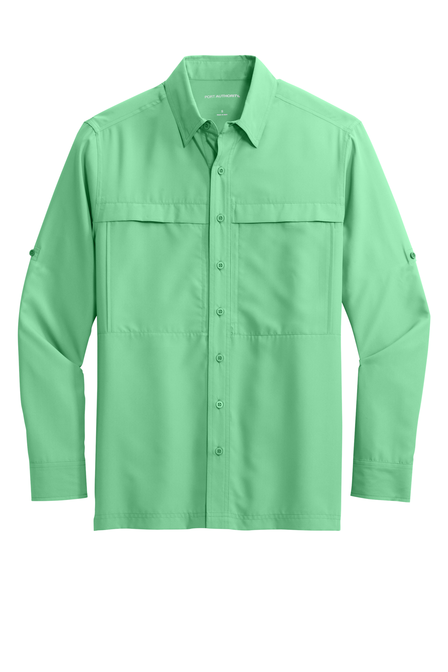 Port Authority® Long Sleeve UV Daybreak Shirt - Bright Seafoam