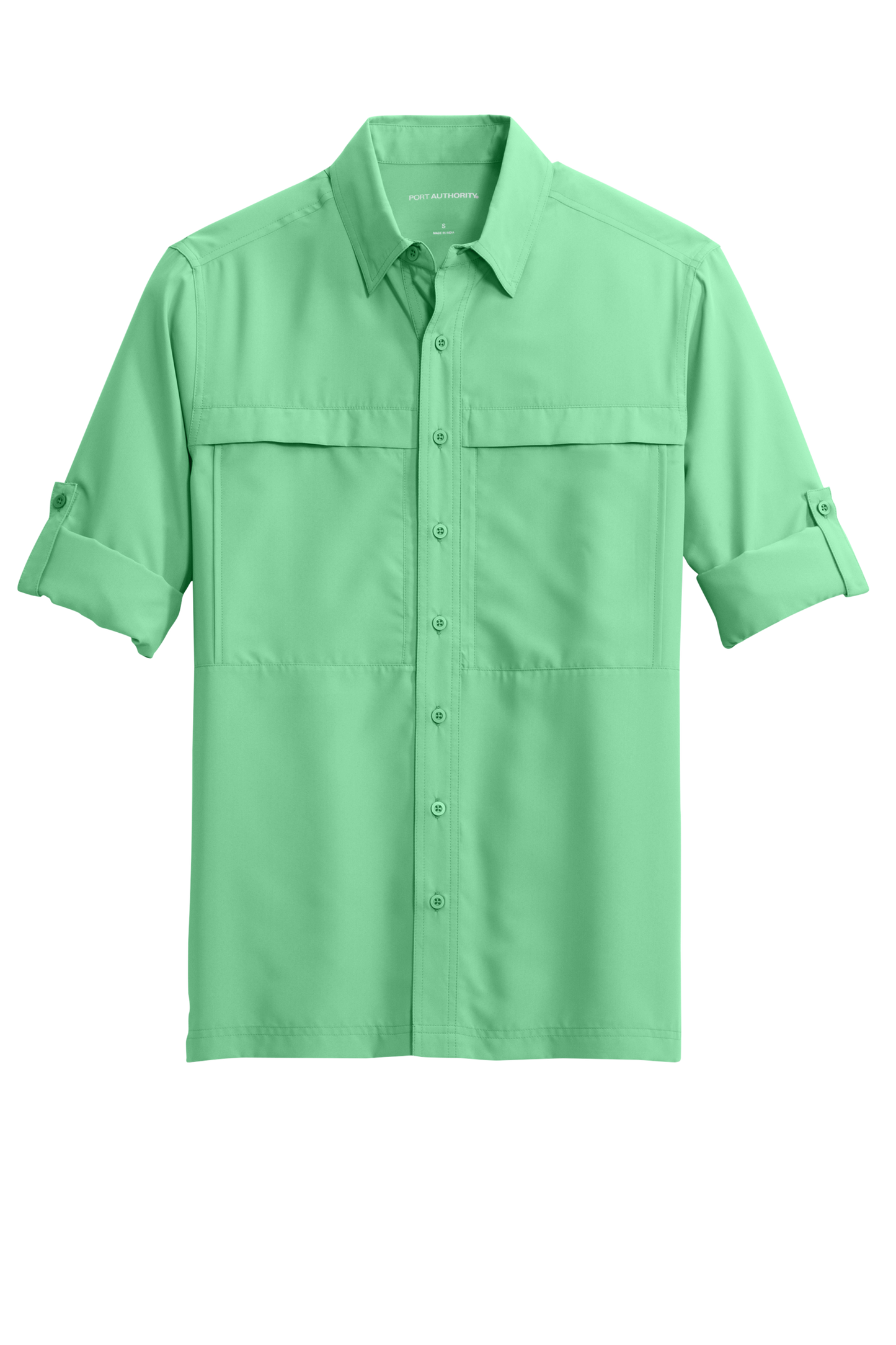 Port Authority® Long Sleeve UV Daybreak Shirt - Bright Seafoam