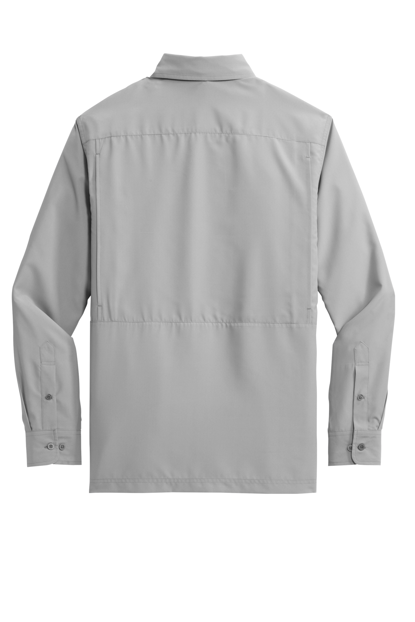 Port Authority® Long Sleeve UV Daybreak Shirt - Gusty Grey