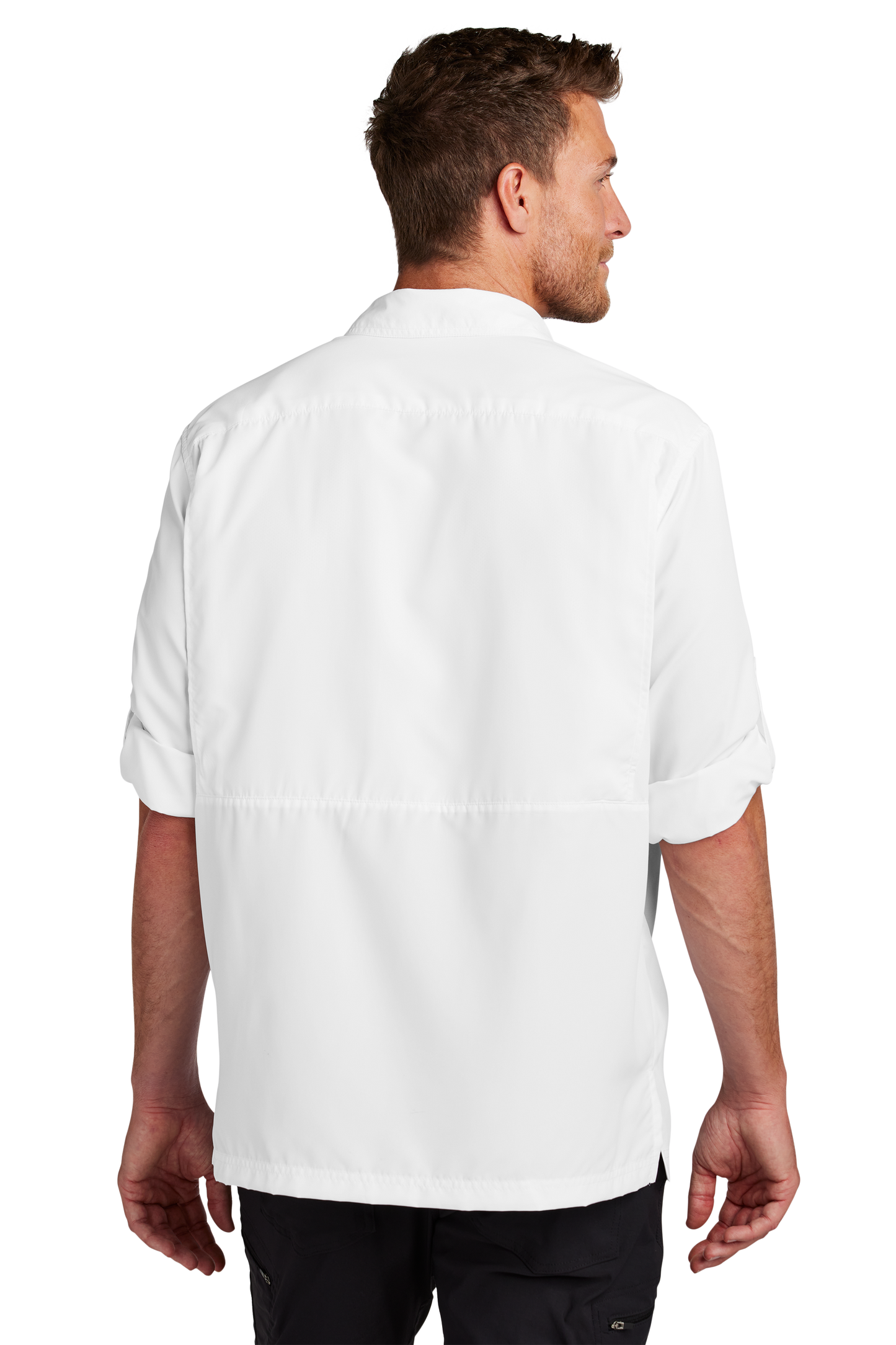 Port Authority® Long Sleeve UV Daybreak Shirt - White