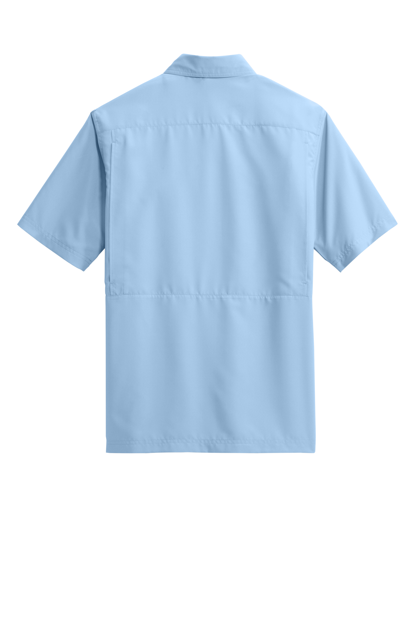 Port Authority® Short Sleeve UV Daybreak Shirt - Light Blue